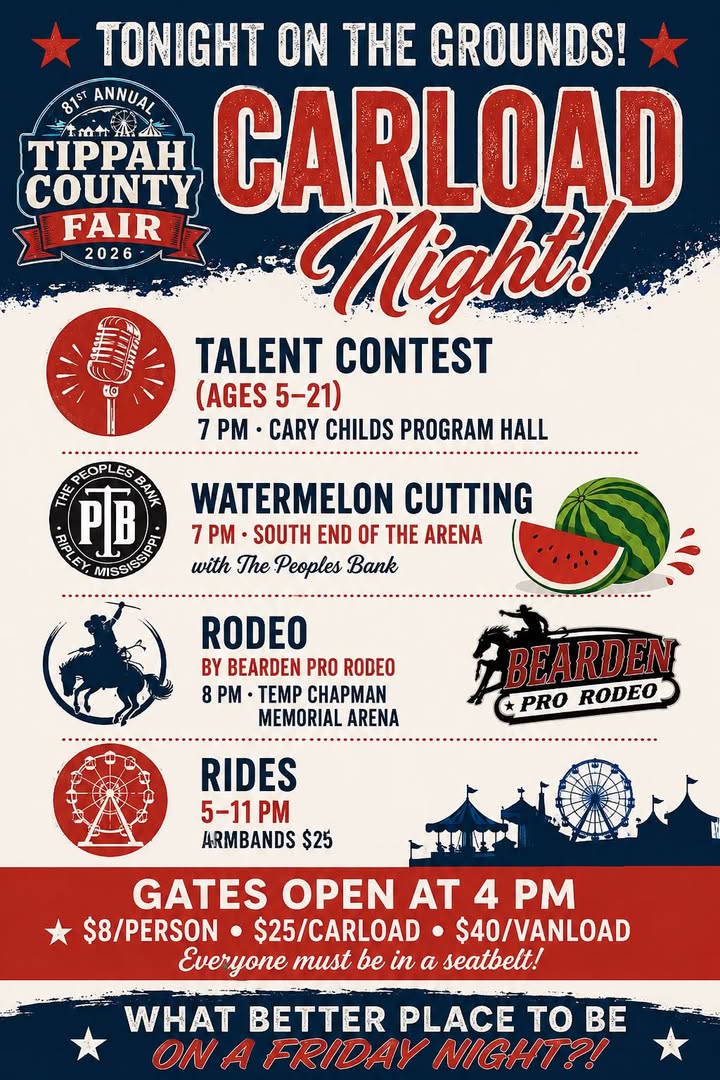 A Night of Tradition and Family Fun Awaits at Tippah County Fair