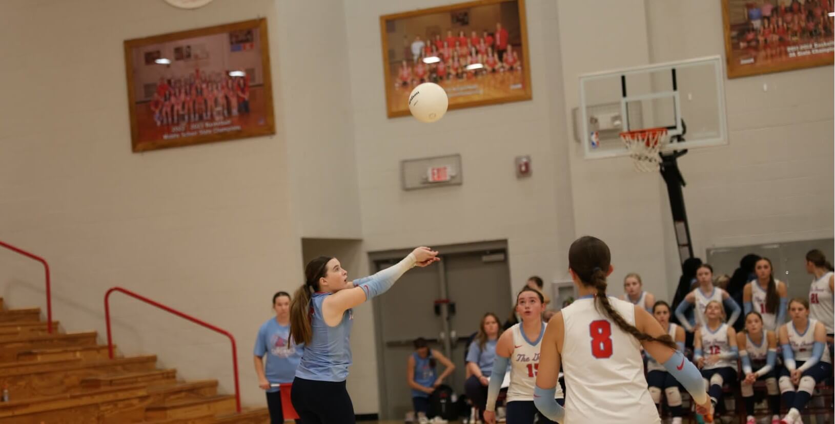 Pine Grove, Falkner meet again as district volleyball takes center stage