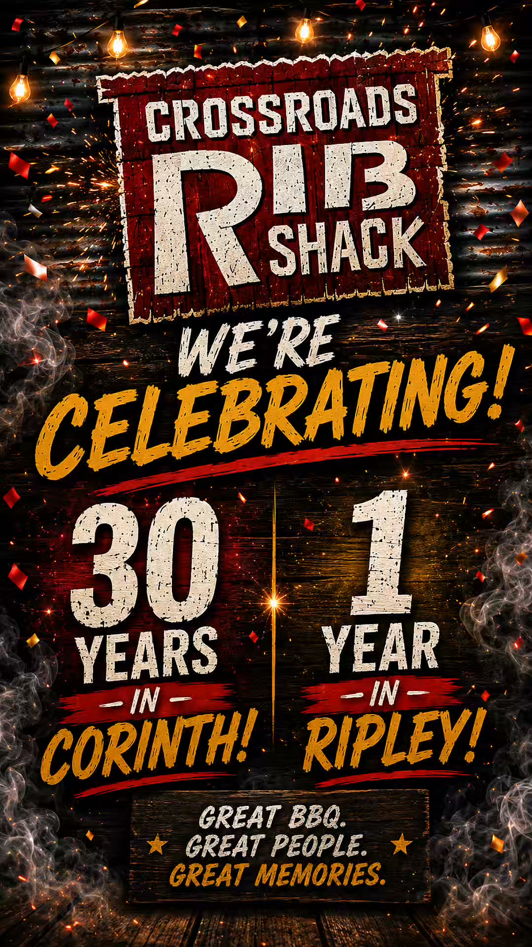 Rib Shack Marks One Year of Smoky Success in Ripley