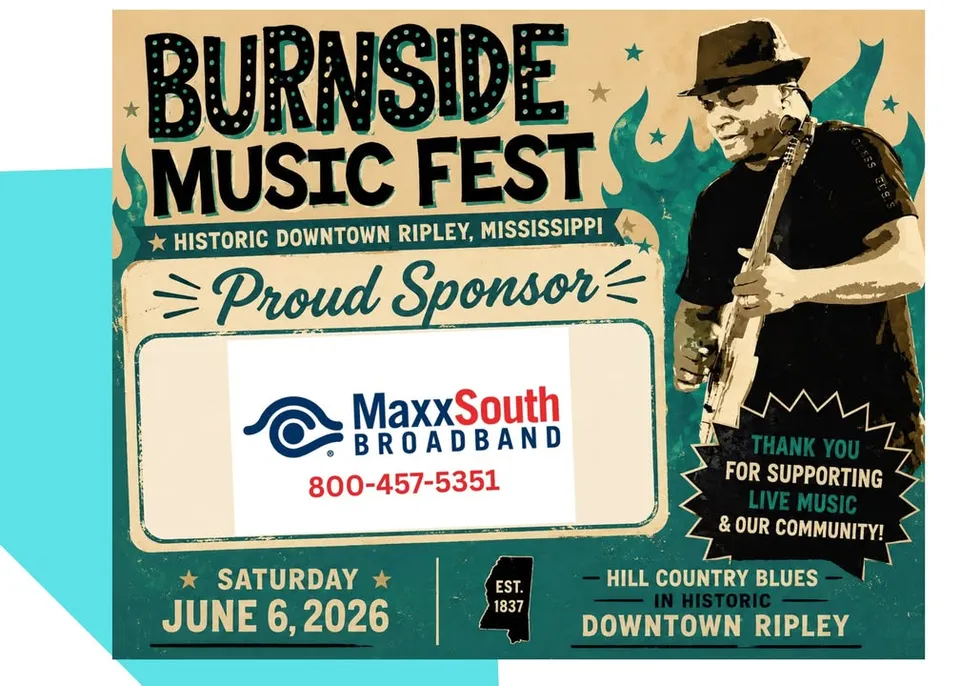 MaxxSouth Broadband Steps Up as Major Sponsor for Burnside Music Fest